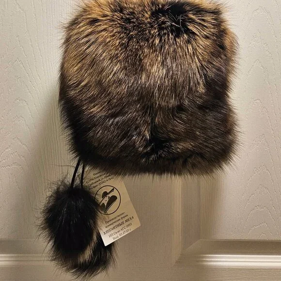 Vintage Genuine Fox Fur Hand Warmer Muff - Picture 3 of 6
